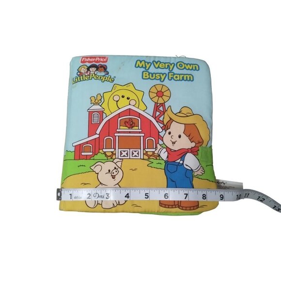 2005 Fisher Price Little People Set Story Book and Farm Animals with Barn Carryi - Picture 8 of 14